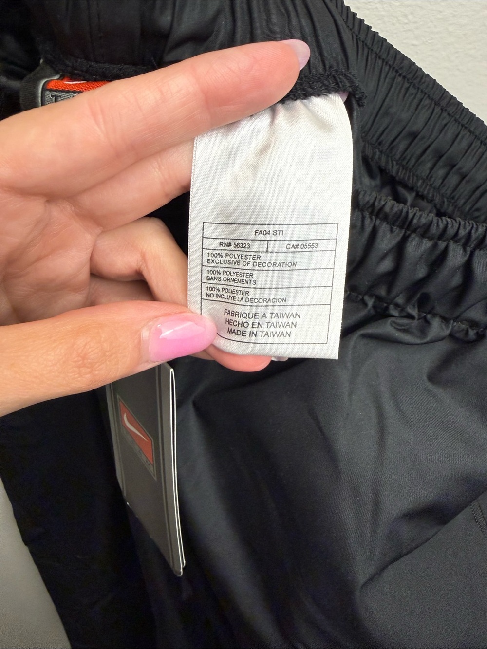 Nike Men’s Black Sweatpants with White Swoosh and '24' Detail - Picture 5 of 10